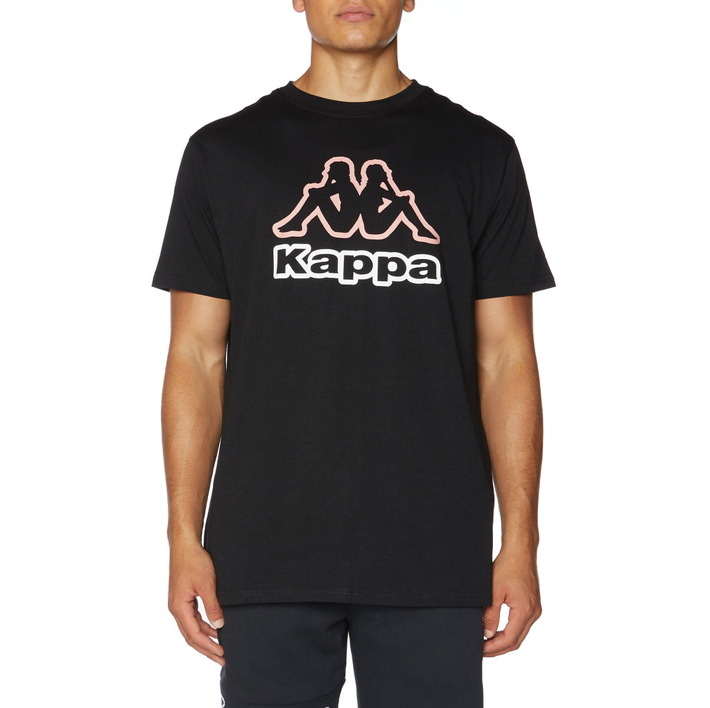 Logo Ostesso T-Shirt - Jet Kappa USA Black –