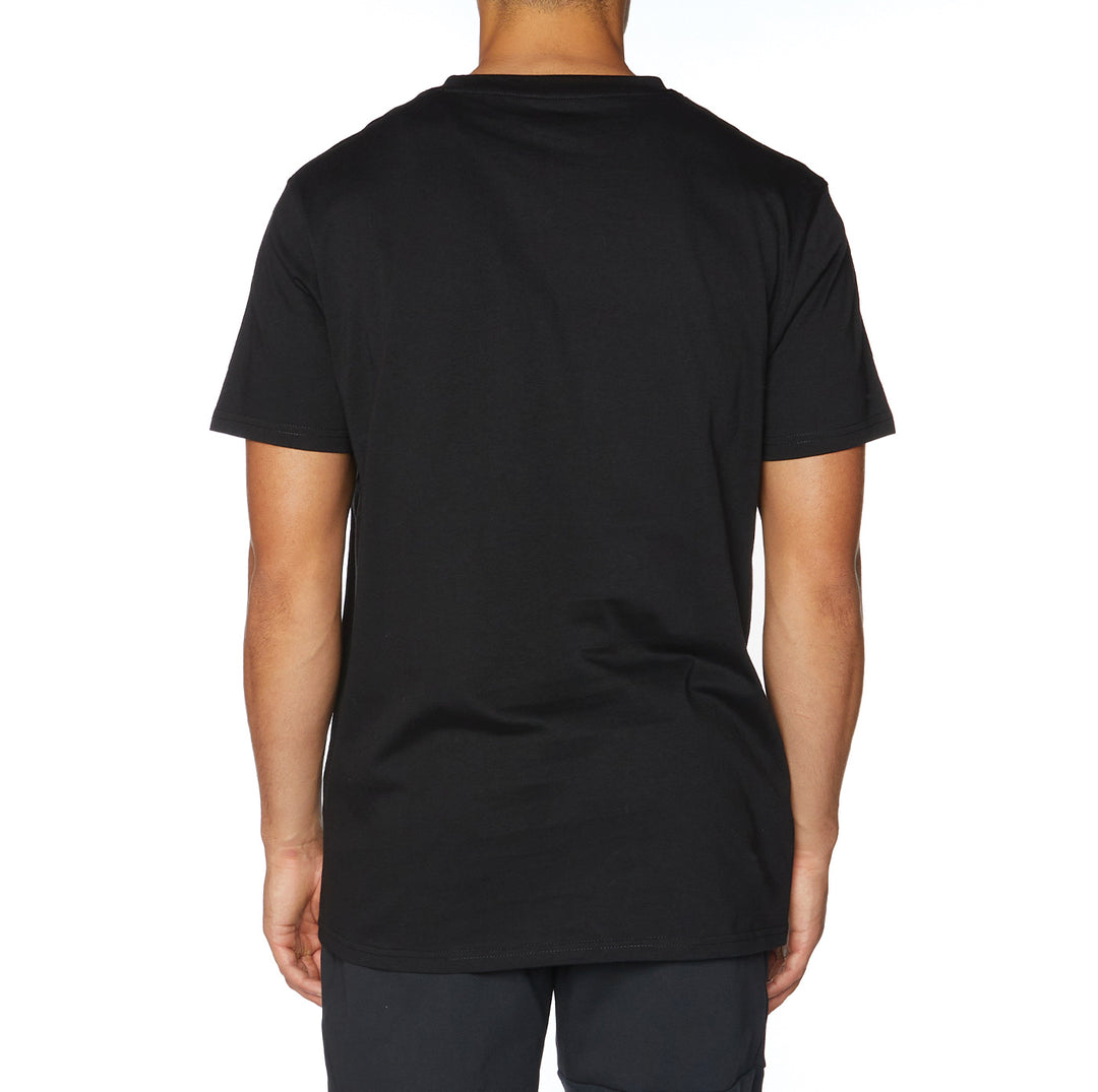 Black Ostesso - Jet – USA Kappa Logo T-Shirt