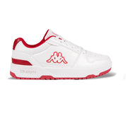 Logo Coda Low Sneakers - White Red