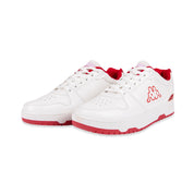 Logo Coda Low Sneakers - White Red