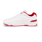 Logo Coda Low Sneakers - White Red
