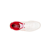 Logo Coda Low Sneakers - White Red