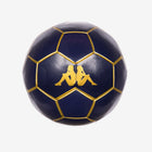 Blasty Modelo Soccer Ball in dark blue with gold details showing the large Kappa logo.