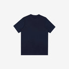 Dark blue t-shirt. Back view.