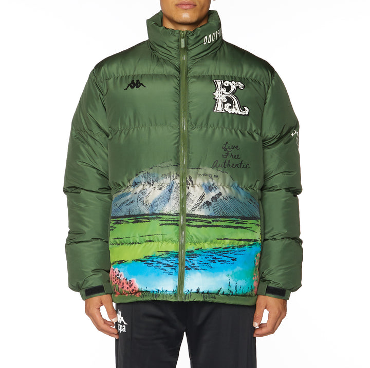 Authentic Finreol Puffer Jacket - Green