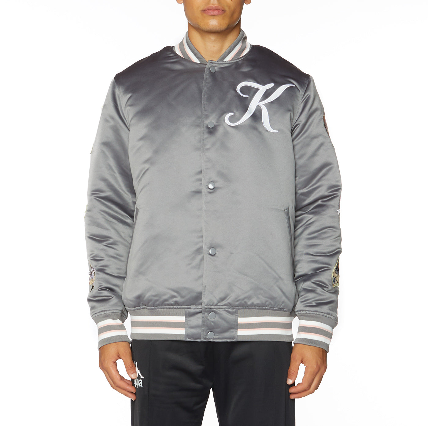 Grey kappa jacket online