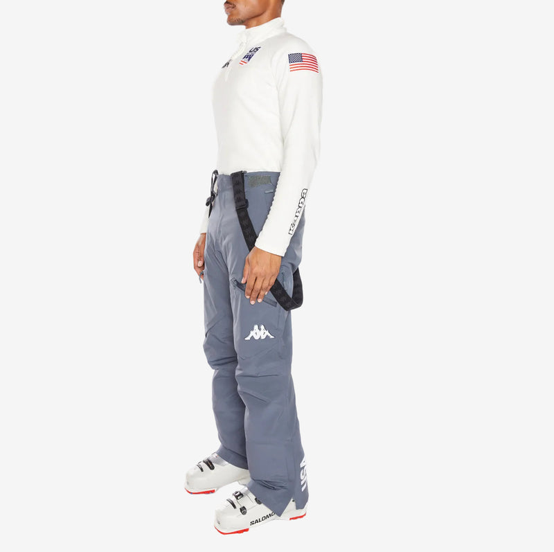 Kappa 6Cento 622 Hz US Ski Pants - Grey Asphalt