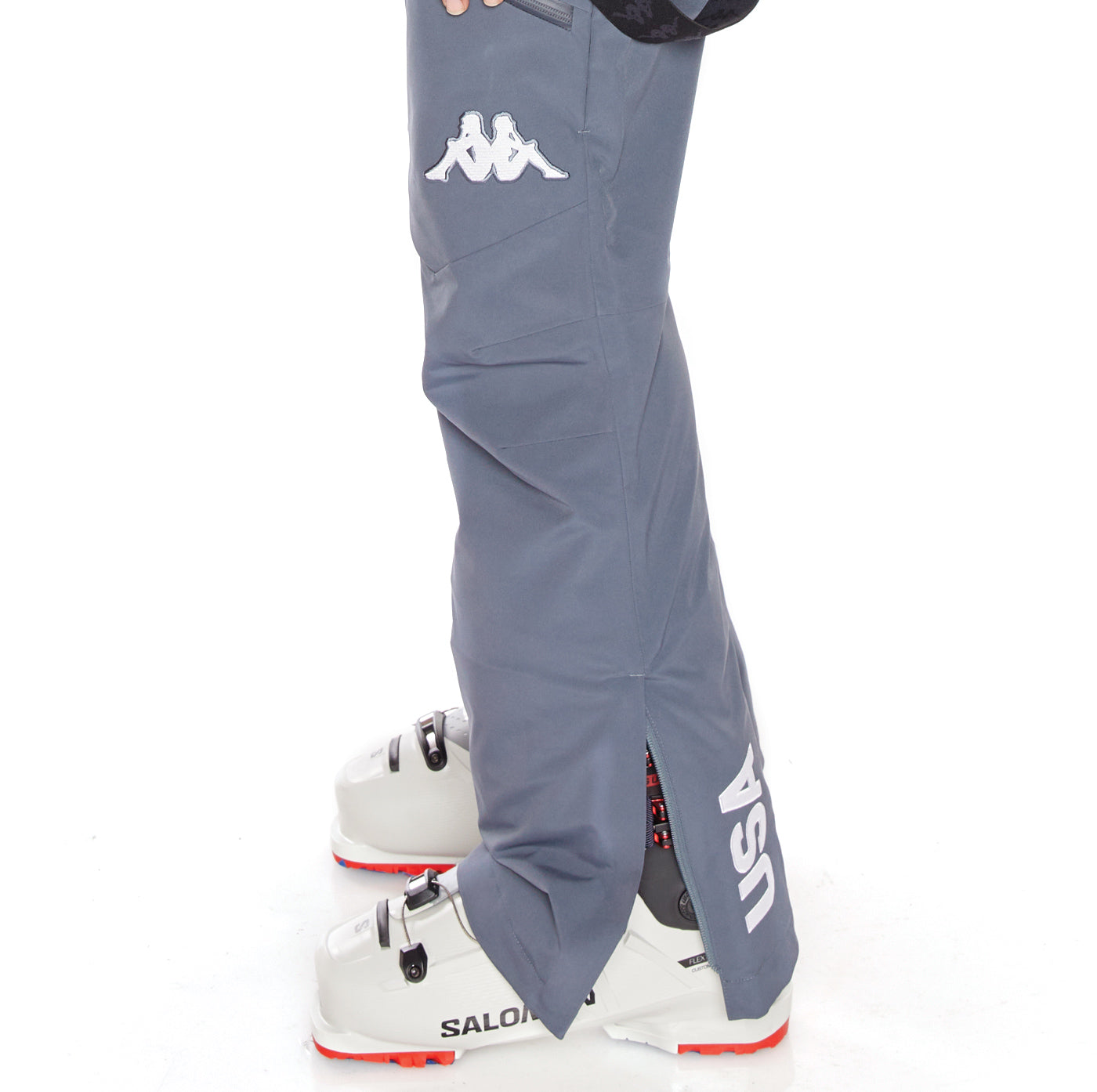 Kappa 6Cento 622 Hz US Ski Pants - Grey Asphalt