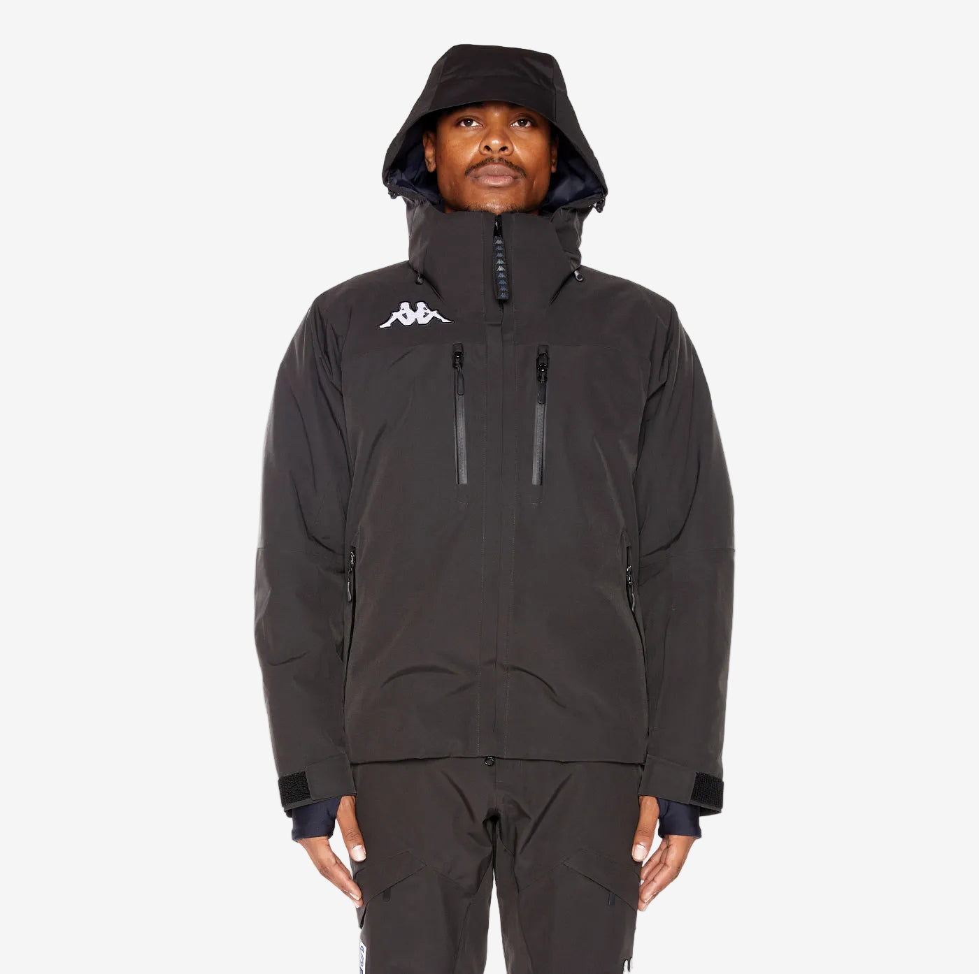 6Cento 611P US Ski Jacket - Black | Kappa USA
