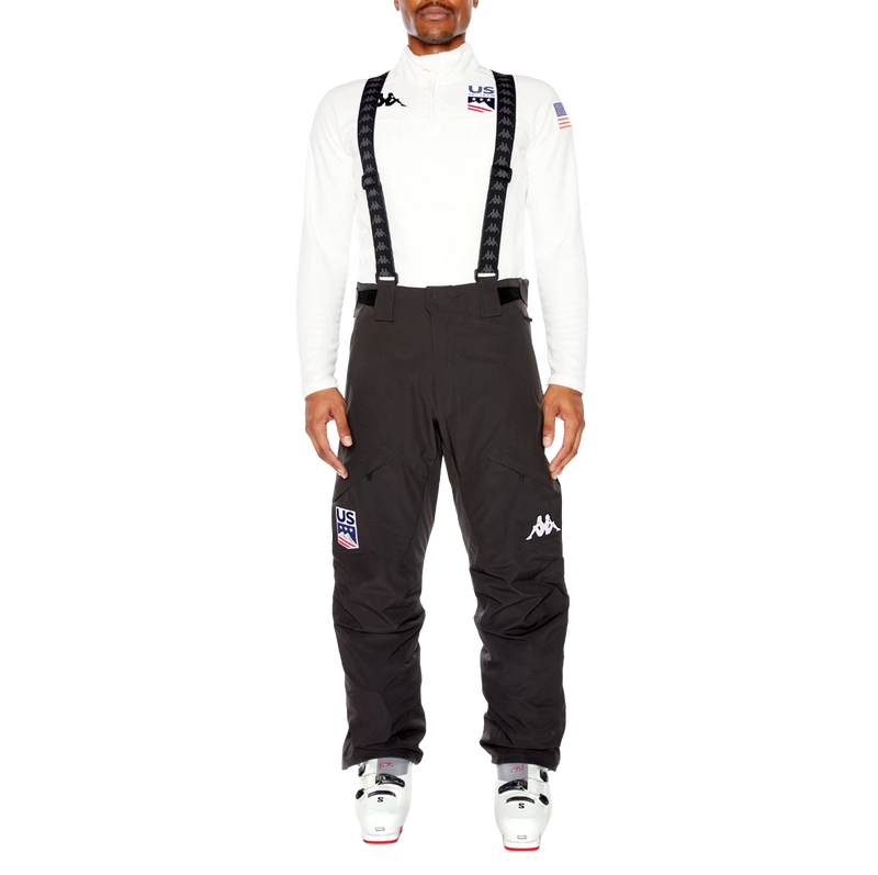 6Cento 622P US Full Zip Ski Pants - Black