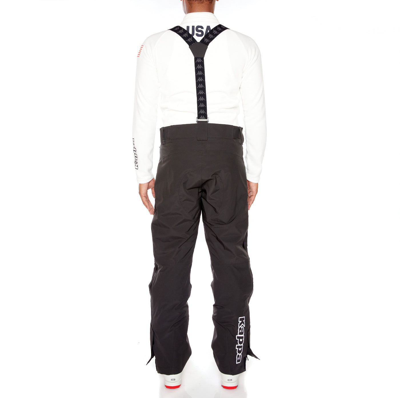 Kappa 6Cento 622P US Full Zip Ski Pants - Black