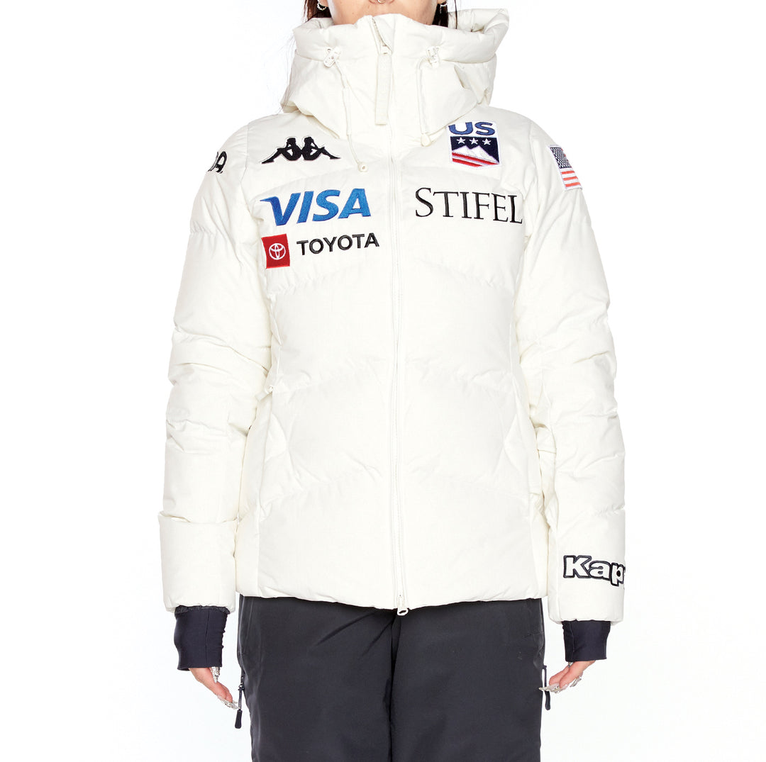 Kappa Men's USA Ski Team Pant - White Milk 