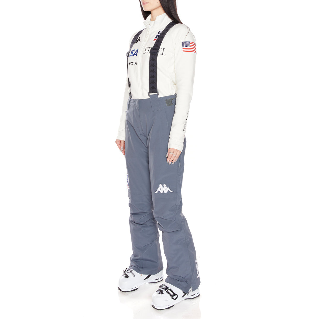 Pants US Asphalt 6Cento Ski 665 – USA Kappa - Grey