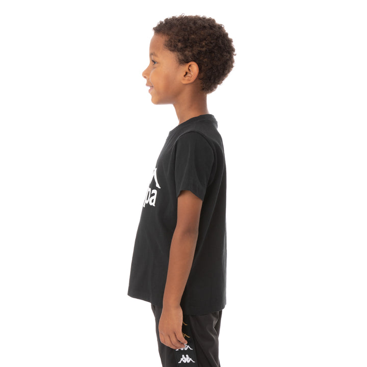 Kids Authentic Estessi T-Shirt - Black Smoke