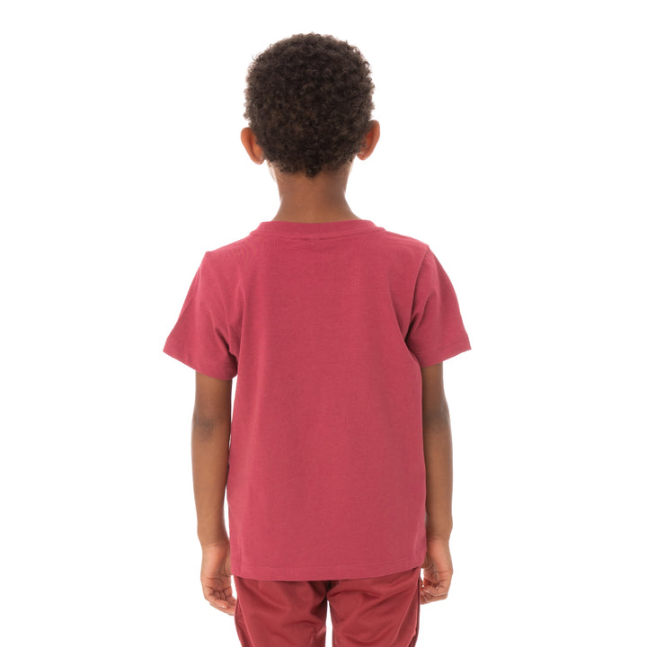 Kids Authentic Estessi T-Shirt - Burgundy