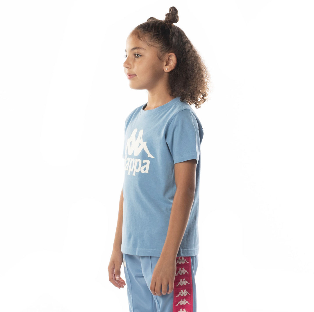 Kids Authentic Esstesi T-Shirt - Light Blue Sand