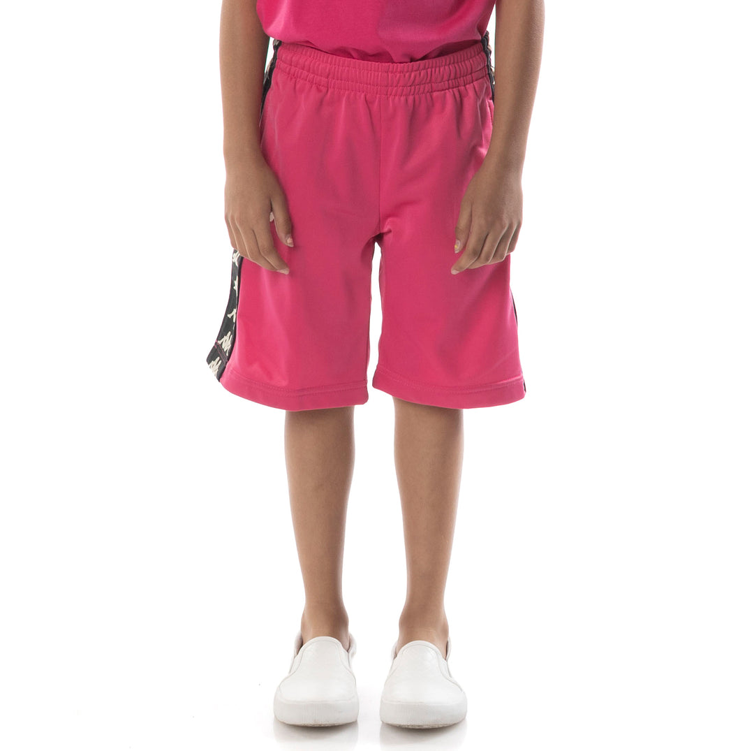 Kids 222 Banda Treadwellz Shorts - Pink Black