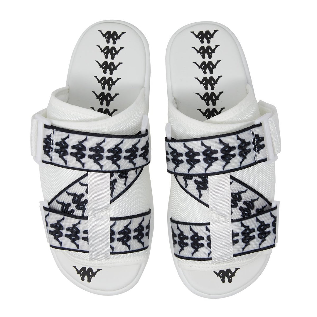 - 1 – USA Kappa Men Chunky Women Sport Mitel & White - Sandals