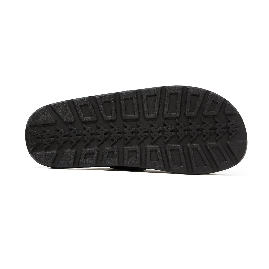 Black Chunky Sandals - Mitel 1 - Men & Women – Kappa USA