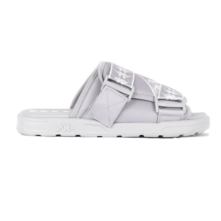 222 Banda Mitel 1 Sandals - Grey White