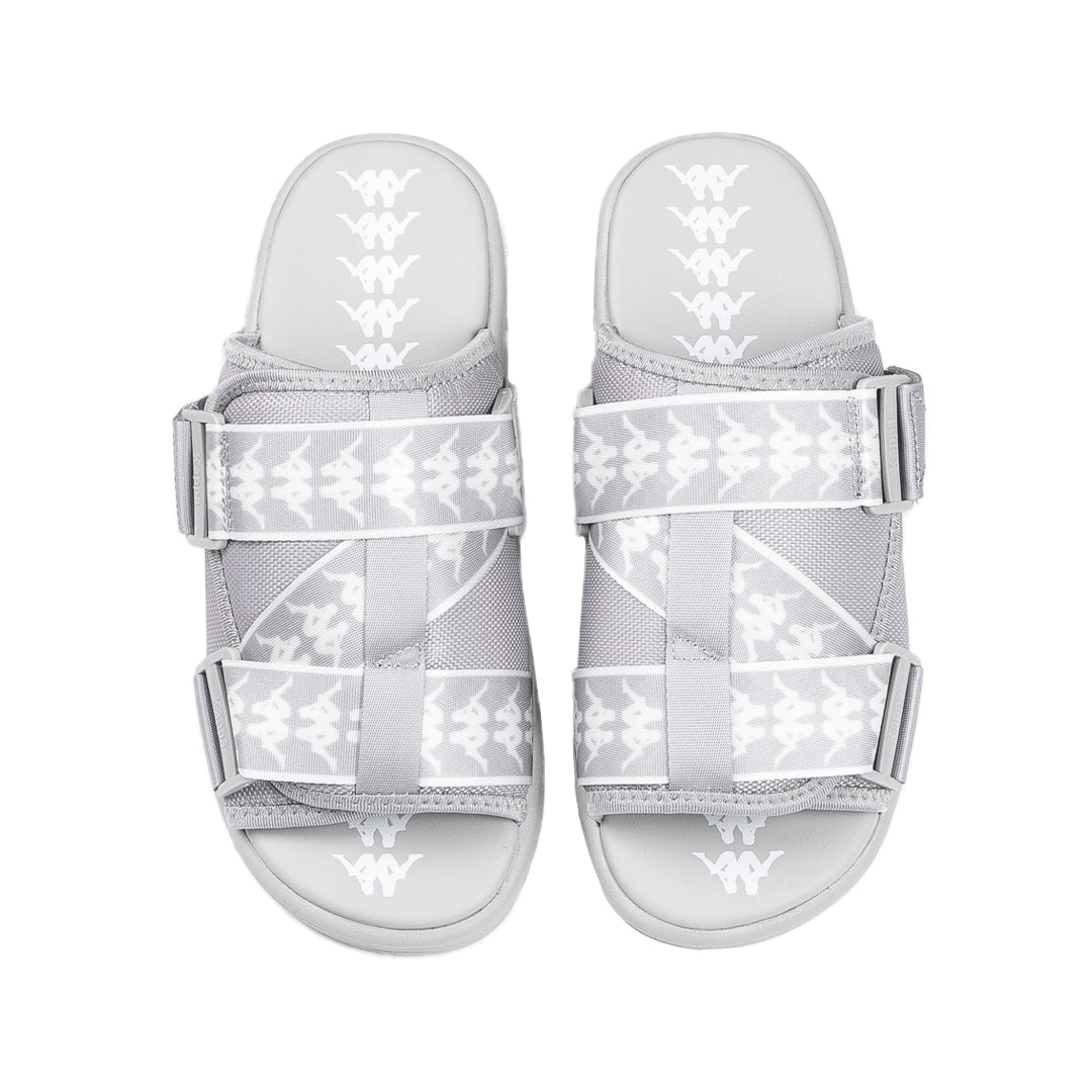 222 Banda Mitel 1 Sandals - Grey White