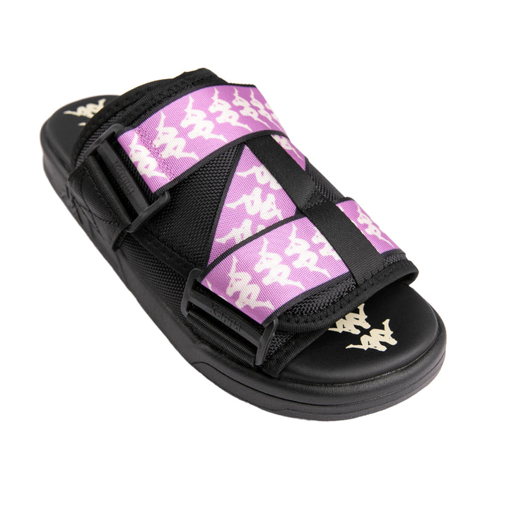 222 Banda Mitel 1 Sandals - Black Violet