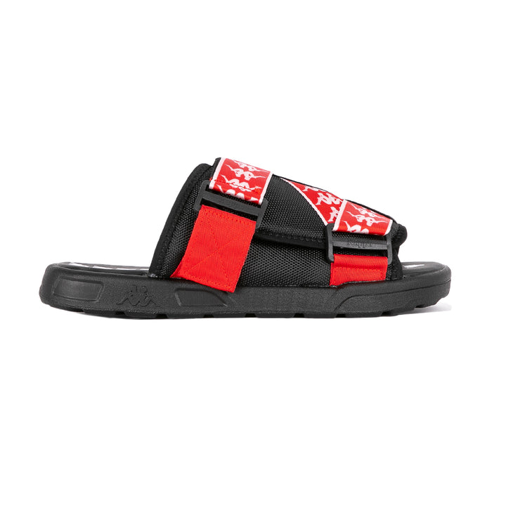 222 Banda Mitel 1 Sandals - Black Red White