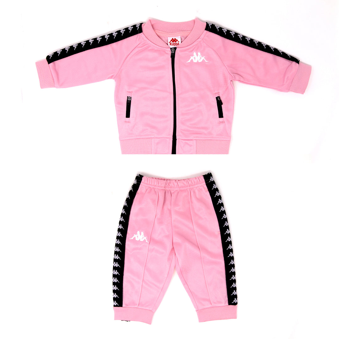 Infants 222 Banda Sbain Tracksuit - Pink Black – Kappa USA