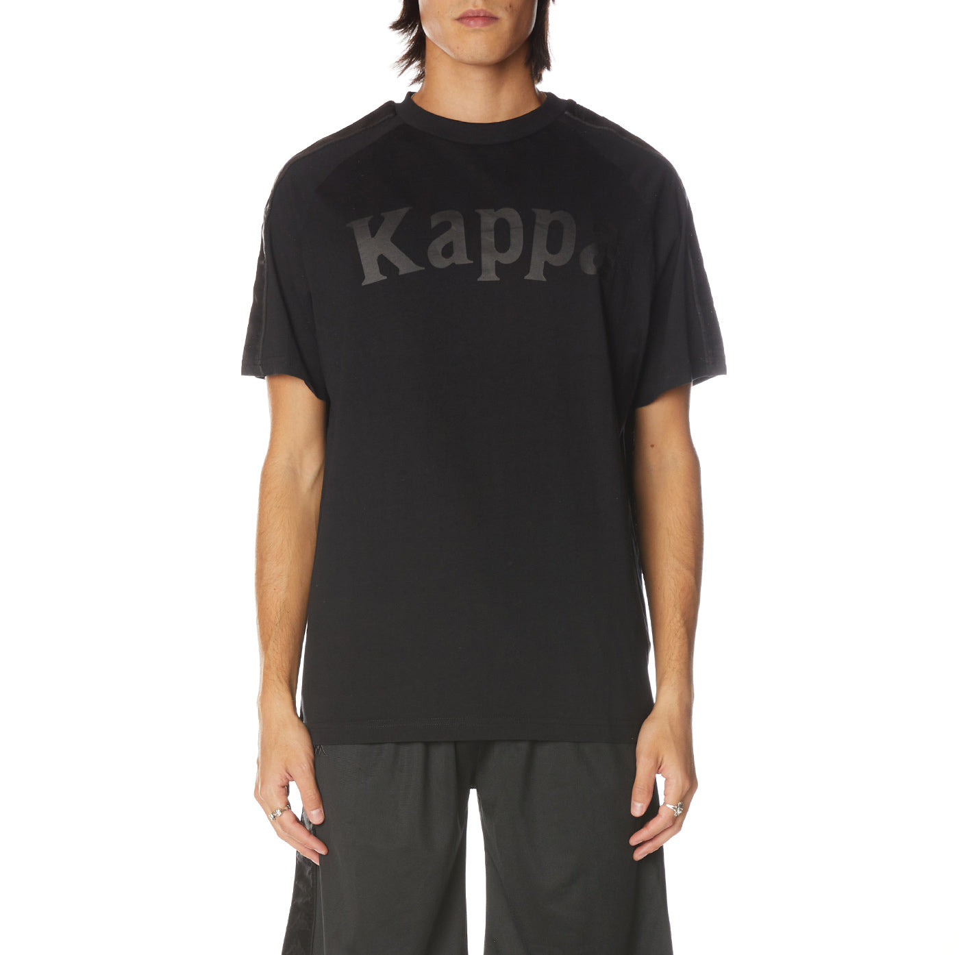 Kappa 222 Banda Balima T-Shirt - Black Jet