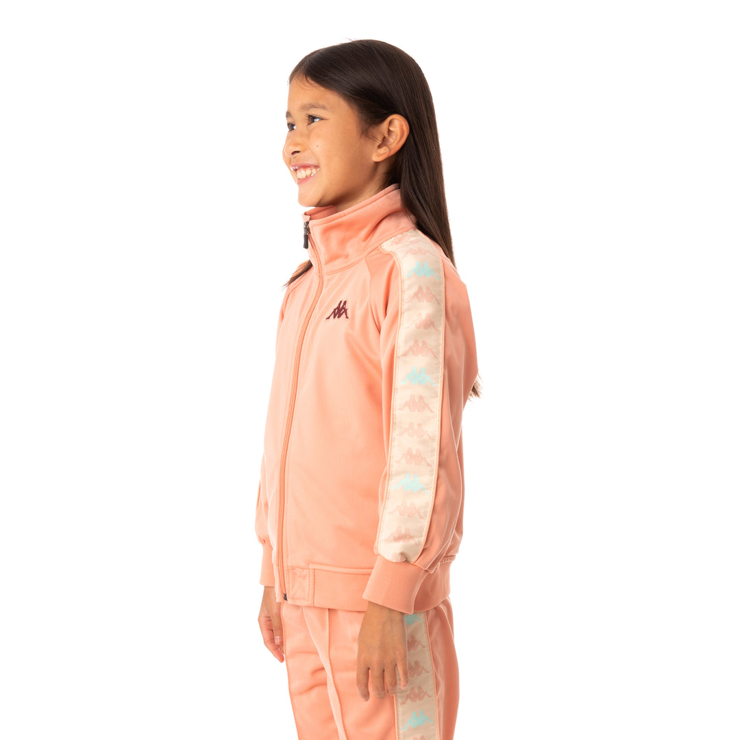 Kappa Kids 222 Banda Dullo Track Jacket - Pink Coral