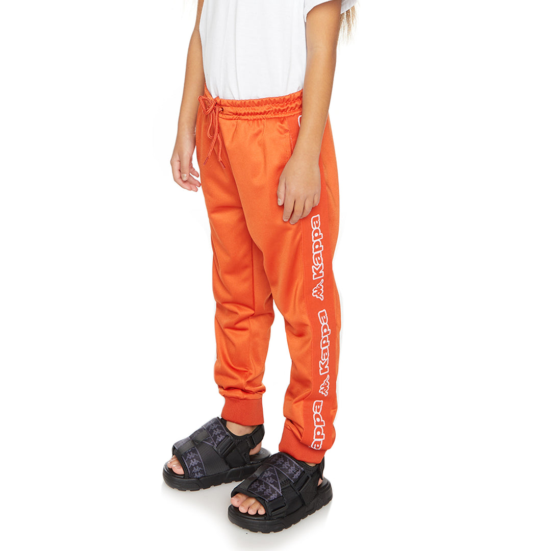 Kids Logo Tape Alic 2 Trackpants - Burnt Orange