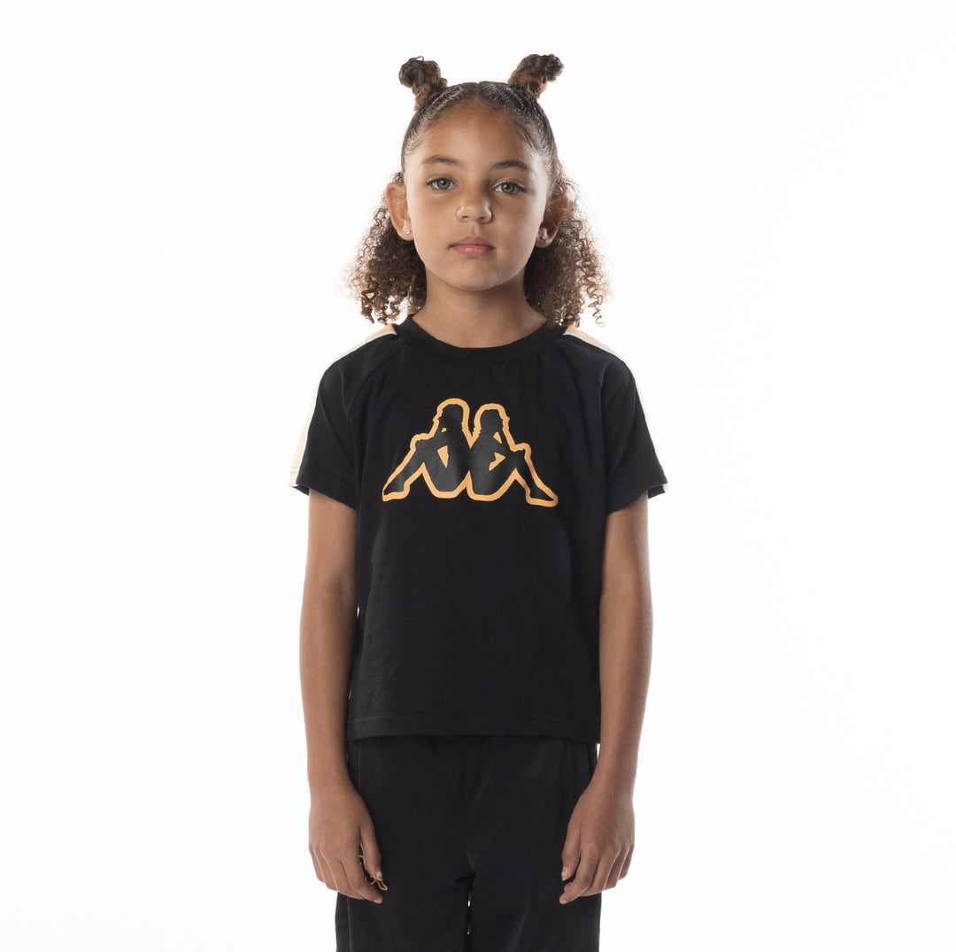 Kids Avirec 2 T-Shirt - Black Smoke Orange – Kappa USA
