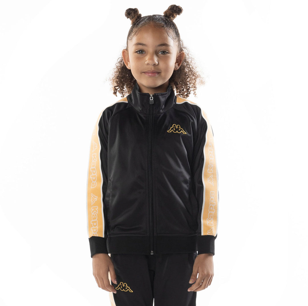 Lav Souvenir videnskabsmand Kids Logo Tape Artem 2 Track Jacket - Black Smoke Orange – Kappa USA