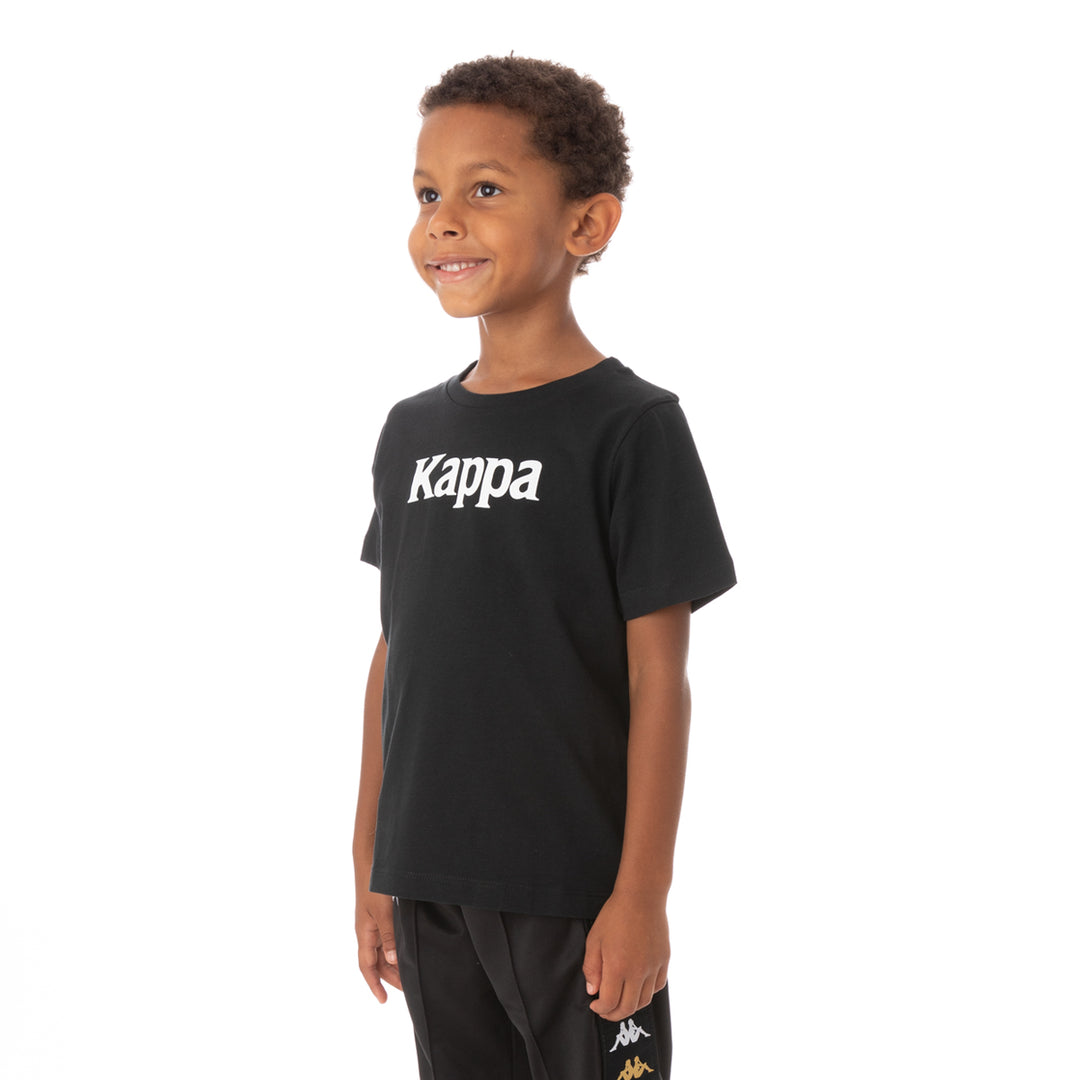 Kids Authentic Runis T-Shirt - Black Smoke
