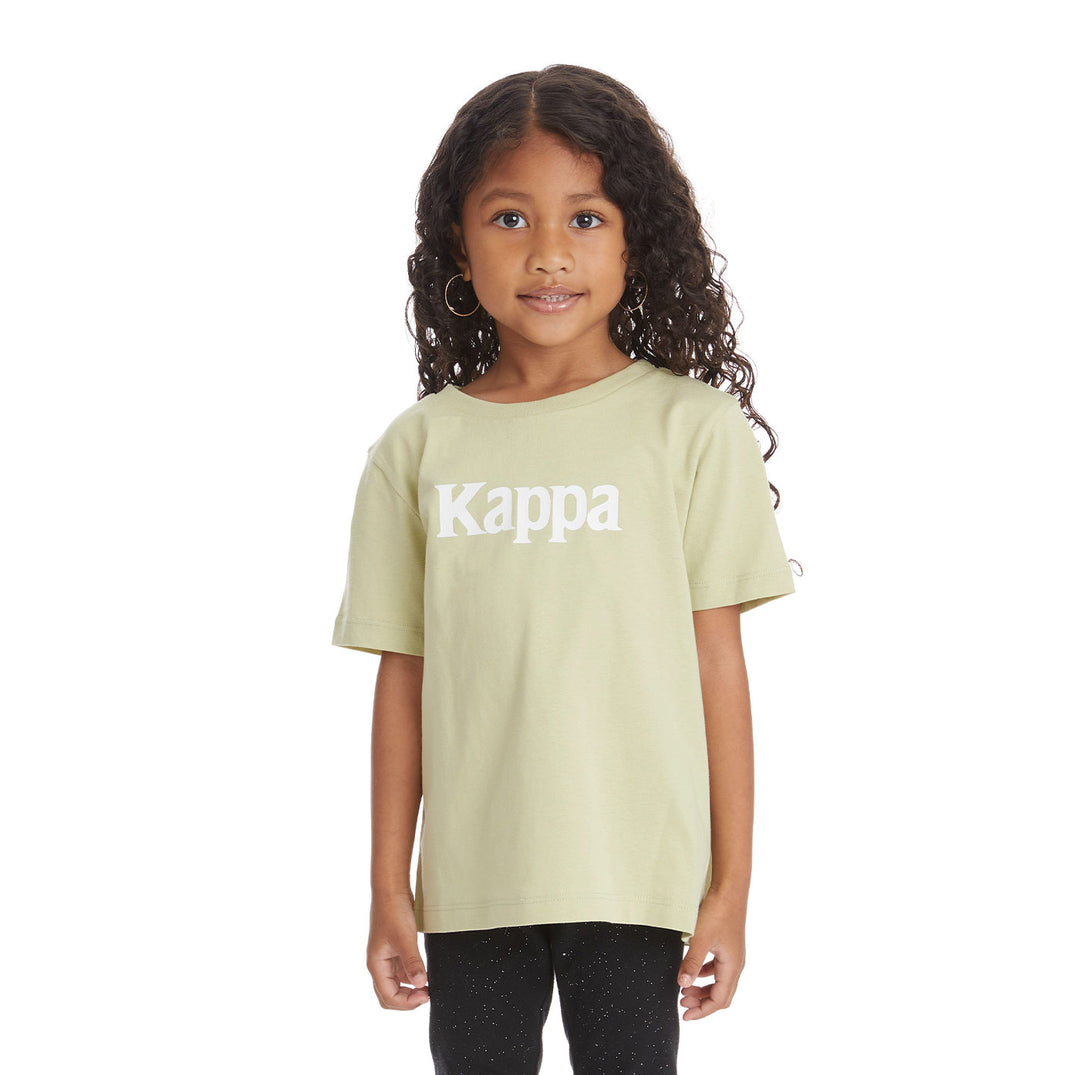 Kids Authentic Runis T-Shirt - Green Sage