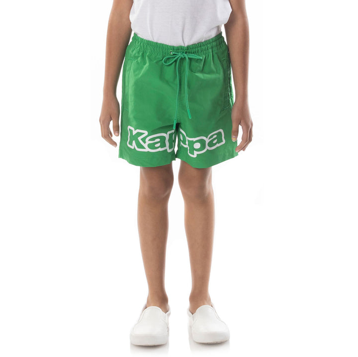 Logo Tape Dolm Shorts - Green