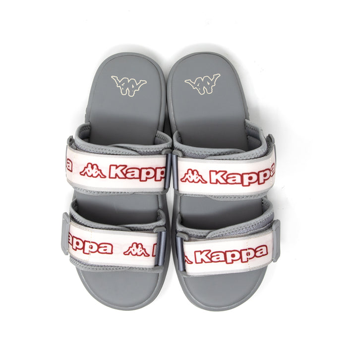 Kappa Logo Kalente Slides Grey