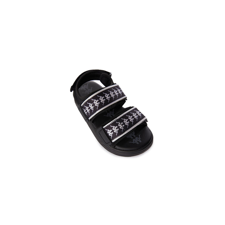 222 Banda Aster 7 Toddlers Sandals - Black White