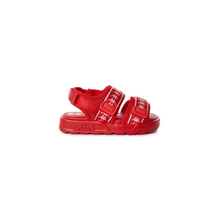 222 Banda Aster 7 Toddlers Sandals - Red White