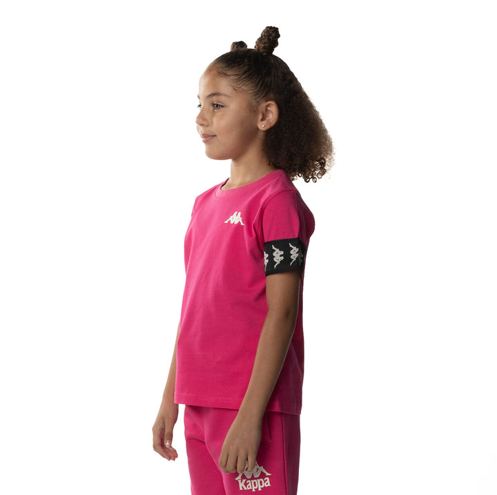 Kids 222 Banda Niji 2 T-Shirt - Pink Black