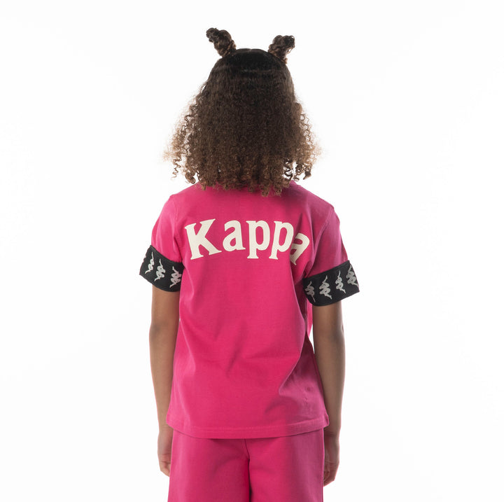 Kids 222 Banda Niji 2 T-Shirt - Pink Black
