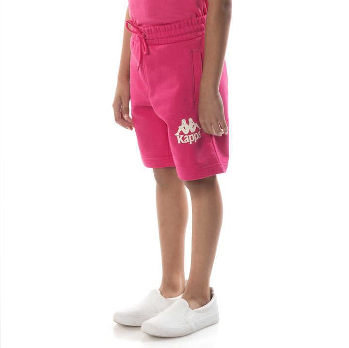 Kids Authentic Uppsala Shorts - Pink Sand