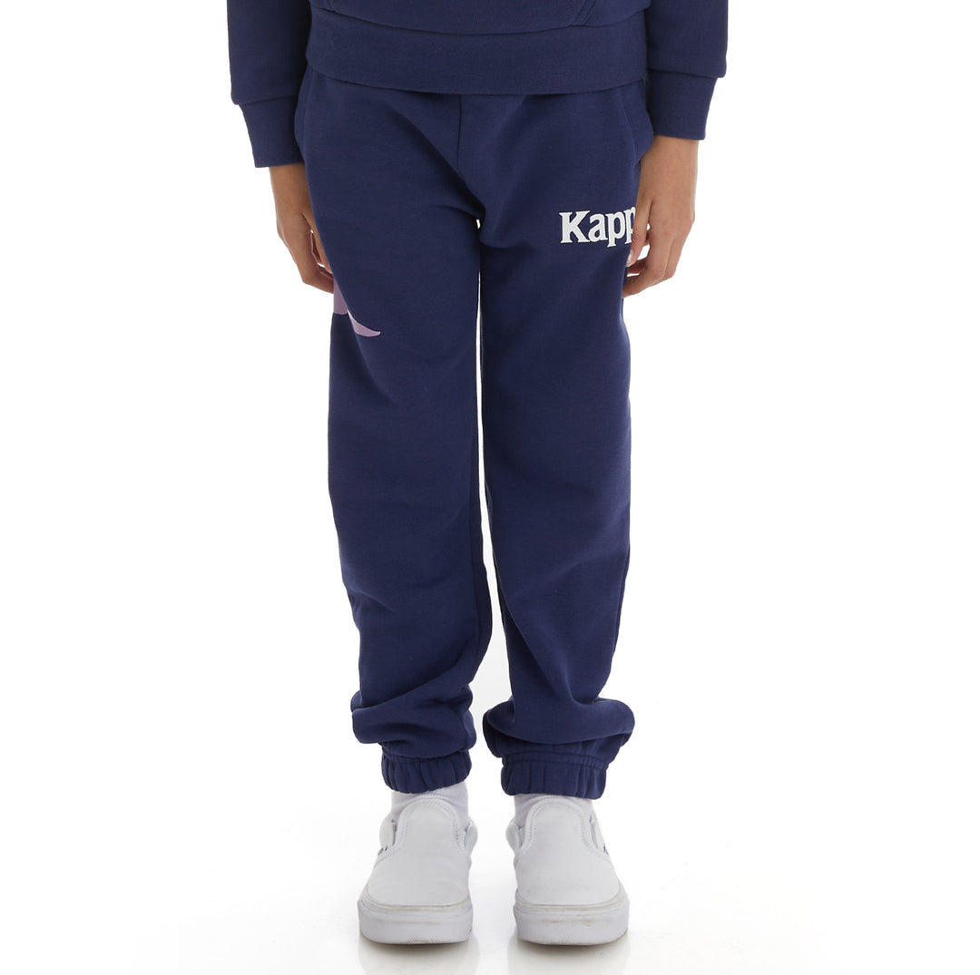 Kids Authentic Sweatpants - Navy Kappa USA