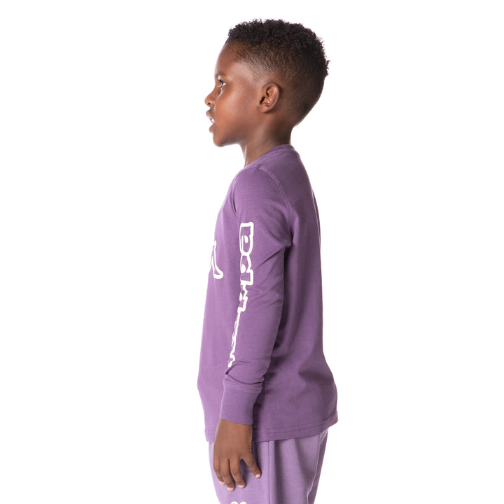 Kids Logo Aby T-Shirt - Purple