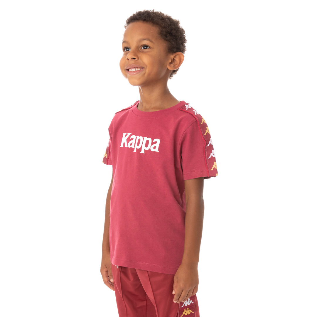 Kids 222 Banda Bendocin T-Shirt - Burgundy