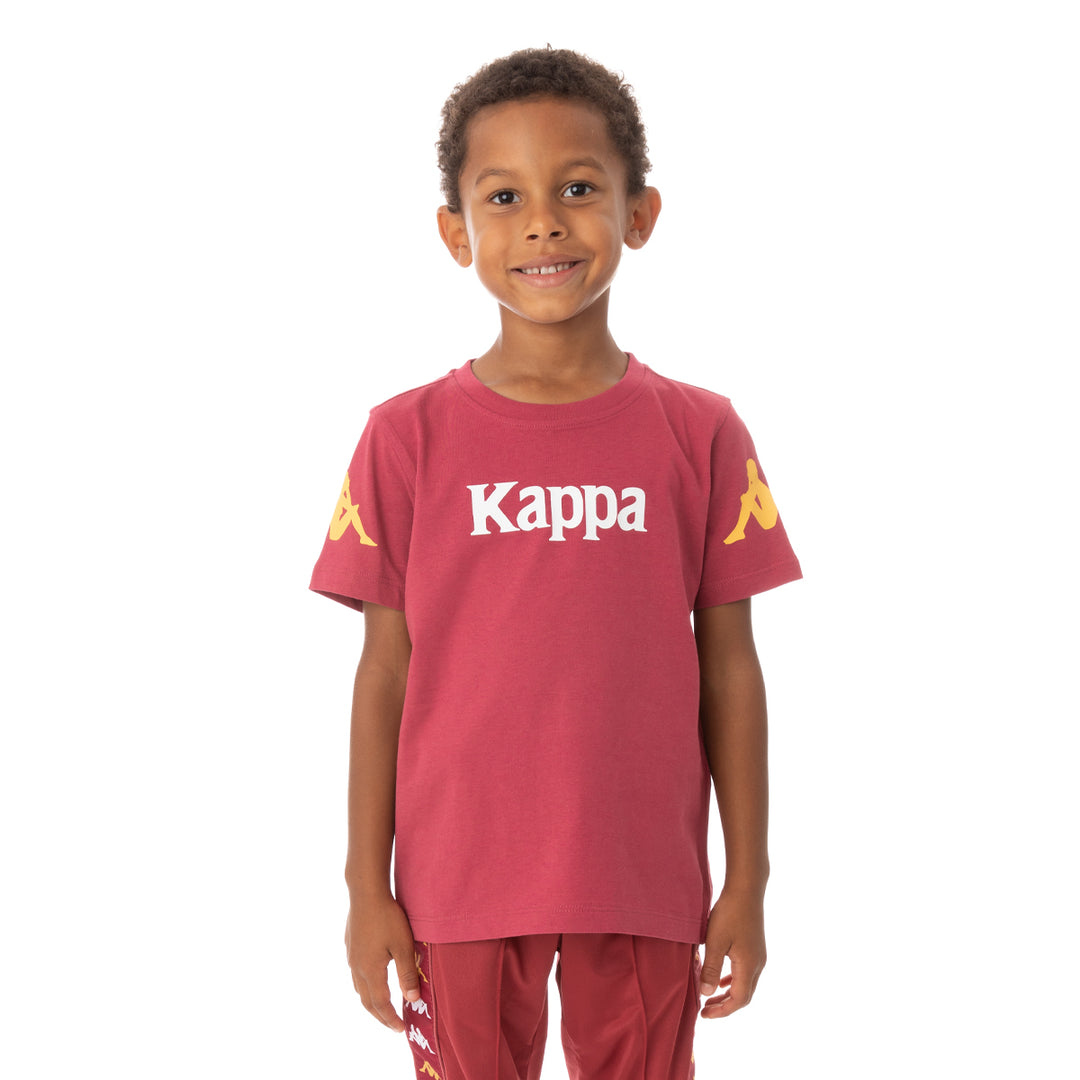 Kids Authentic Paroo T-Shirt - Burgundy