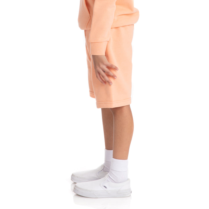 Kids Authentic Sangone Shorts - Peach