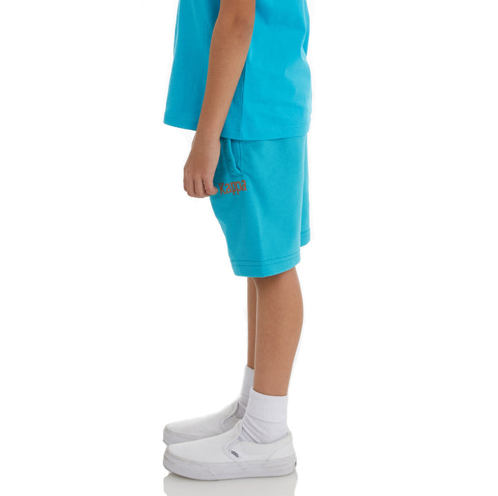 Kids Authentic Sangone Shorts - Dark Aqua