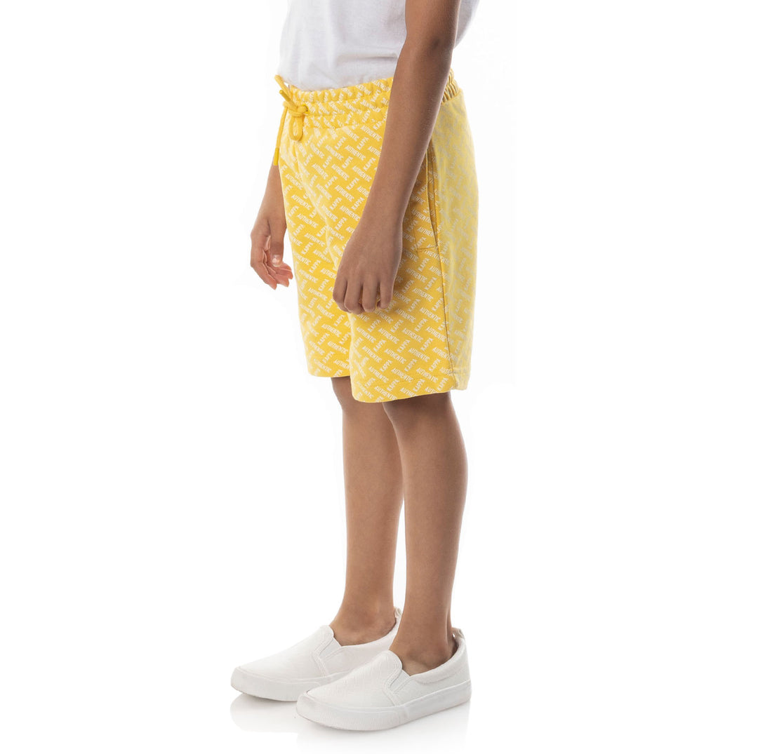 Kids Authentic Plimmo Shorts - Yellow Sand