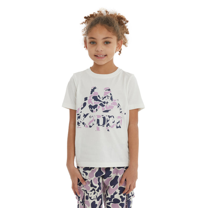 Kids Authentic Phullo T-Shirt - Navy Violet
